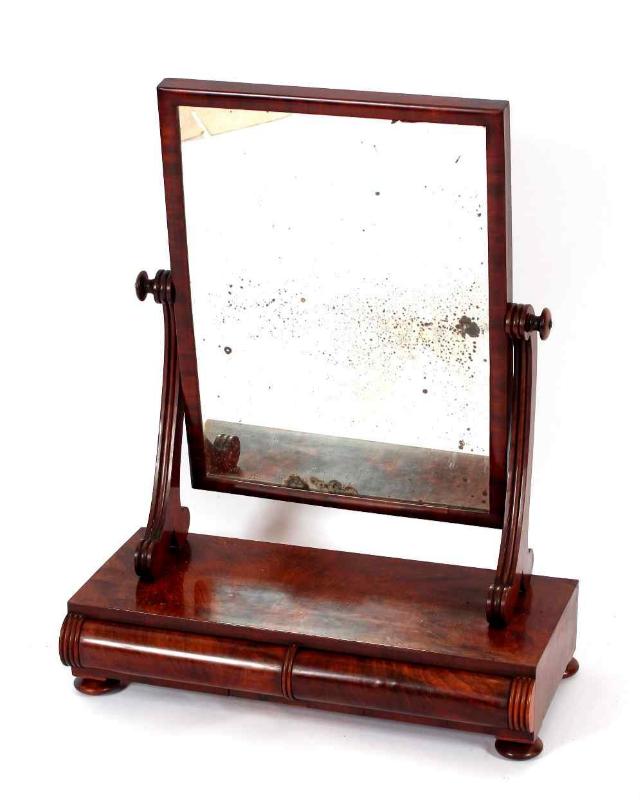 Regency Flame Mahogany Swing Dressing Table Toilet Mirror