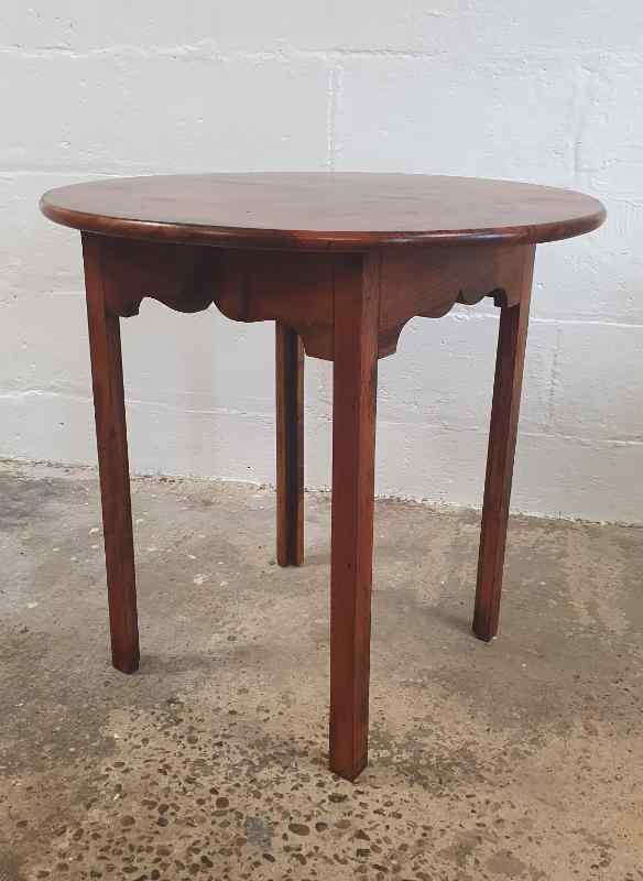 Vintage Macrocarpa Wood Tea / Side Table