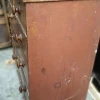 Victorian mahogany and crossbanded chest of drawer_5