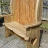 Matching Pair of Pine Settles [Reclaimed Wood]_2