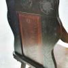 Oak and Walnut Frisian Style Chip-Carved Carver Chair_4