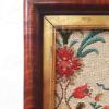 Antique Mahogany Pole Screen - Fire screen with Glazed William Morris Style Tapestry_5