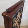 Antique Mahogany 3 Panel Extending Fire Screen in excellent condition _4